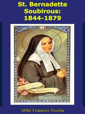 cover image of St. Bernadette Soubirous
